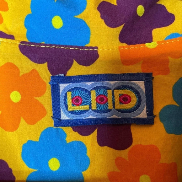 LHD Glades Dress Retro Yellow Floral - Picture 5 of 6